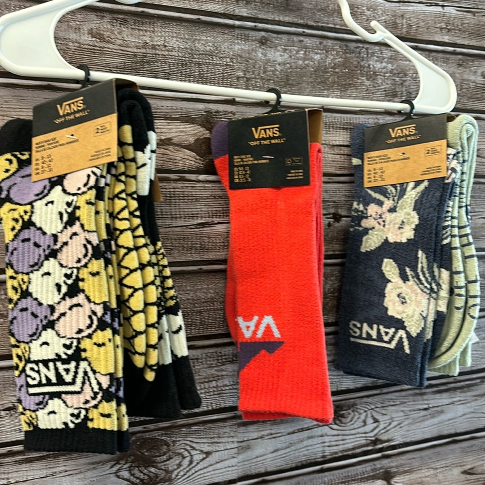 Vans crew socks set of 5 Pairs - Brand New in Packing - Size US 9-13 mens
